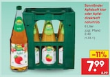 Apfelsaft klar im Angebot bei Netto Marken-Discount in Halberstadt Apfelsaft klar Angebote von Sonnländer bei Netto Marken-Discount Halberstadt für 7,99 €
