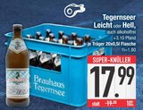 Leicht im EDEKA Prospekt Leicht von Tegernseer im aktuellen EDEKA Prospekt für 17,99 €