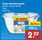 Sahneheringsfilet im Netto Marken-Discount Prospekt Sahneheringsfilet von Nadler im aktuellen Netto Marken-Discount Prospekt für 2,22 €