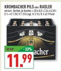 Pils Angebote von Krombacher bei Marktkauf Lemgo für 11,99 €