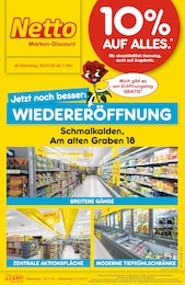 Aktueller Netto Marken-Discount Discounter Prospekt für Schmalkalden 29.07.2025 - 02.08.2025 Netto Marken-Discount Prospekt für Schmalkalden mit 6 Seiten
