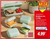 Brotbox-Set 5-teilig im Angebot bei Lidl in Dinslaken Brotbox-Set 5-teilig Angebote von SILVERCREST bei Lidl Dinslaken für 4,99 €
