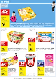 Prix et réduction Andros dans le prospectus Carrefour en cours Offre Andros dans le catalogue Carrefour du moment à la page 40