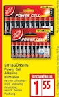 Power Cell Alkaline Batterien AA von Gut&Günstig für 1,55 € bei EDEKA im Angebot Power Cell Alkaline Batterien AA von Gut&Günstig im aktuellen EDEKA Prospekt