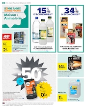 Poubelle Angebote im Prospekt "NOUVELLE ANNÉE MEILLEURE PROMO" von Carrefour auf Seite 64