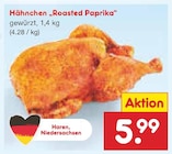 Aktuelle Hähnchen Angebote bei Netto Marken-Discount in Bielefeld Aktuelles Hähnchen „Roasted Paprika“ Angebot bei Netto Marken-Discount in Bielefeld ab 5,99 €