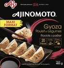 Raviolis à poêler Gyoza Poulet et Légumes surgelés - AJINOMOTO en promo à 4,45 € chez Géant Casino Raviolis à poêler Gyoza Poulet et Légumes surgelés - AJINOMOTO dans le catalogue Géant Casino