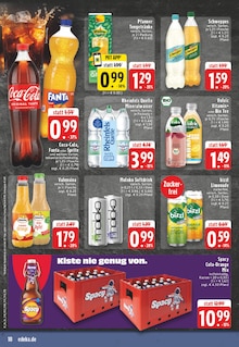 Coca Cola im aktuellen EDEKA Prospekt (Arnsberg) Coca Cola im EDEKA Prospekt "Aktuelle Angebote" mit 24 Seiten (Arnsberg)