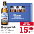 Chiemseer Hell bei EDEKA im Frankfurt Prospekt für 15,99 €