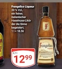 Liqueur im Angebot bei GLOBUS in Homburg Liqueur Angebote von Frangelico bei GLOBUS Homburg für 12,99 €