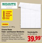 Feder- und Daunen-Bettdecke Angebote von Livarno Home bei Lidl Bad Homburg für 39,99 €