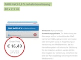 PARI NaCl 0,9 % Inhalationslösung von PARI im aktuellen LINDA Partnerapotheke Prospekt für 16,49 €