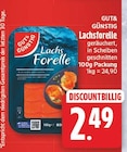 Lachsforelle von GUT&GÜNSTIG für 2,49 € bei EDEKA im Angebot Lachsforelle von GUT&GÜNSTIG im aktuellen EDEKA Prospekt