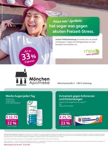 Aktueller mea - meine apotheke Prospekt (Jüterbog, 4 Seiten zum blättern mea - meine apotheke Prospekt Unsere Mai-Angebote mit 4 Seiten
