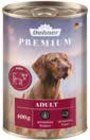 HUNDE-NASSFUTTER im Angebot bei Dehner Garten-Center in Kassel HUNDE-NASSFUTTER Angebote von Dehner Premium bei Dehner Garten-Center Kassel für 1,59 €