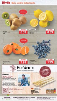 Spargel im famila Nordwest Prospekt "Markt - Angebote" mit 36 Seiten (Osnabrück)