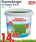 Rasendünger im Angebot bei Wreesmann in Zwickau Rasendünger Angebote von Werner's bei Wreesmann Zwickau für 14,99 €