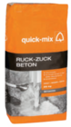 Ruck-Zuck Beton im Angebot bei toom Baumarkt in Brandenburg Ruck-Zuck Beton Angebote von quick-mix bei toom Baumarkt Brandenburg für 8,49 €