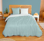 PARURE PERCALE ILONA ACTUEL - ACTUEL - Auchan Hypermarché à Le Havre PARURE PERCALE ILONA ACTUEL - ACTUEL en promo chez Auchan Hypermarché Le Havre à 21,99 €