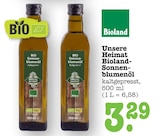 Aktuelle Bio Öl Angebote bei E center in Frankfurt (Main) Aktuelles Unsere Heimat Sonnenblumenöl Angebot bei E center in Frankfurt (Main) ab 3,29 €