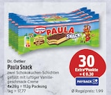 Paula Snack von Dr. Oetker für 1,99 € bei EDEKA im Angebot Paula Snack von Dr. Oetker im aktuellen EDEKA Prospekt