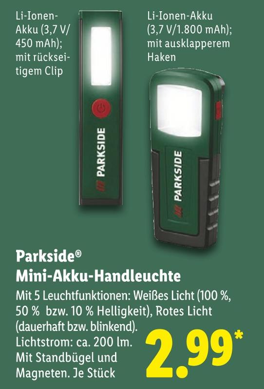 Li-Ionen-Akku (3,7 V/450 mAh) mit rückseitigem Clip