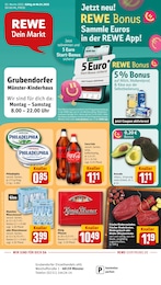 REWE Prospekt "Dein Markt" für Münster, 27 Seiten, 06.01.2025 - 11.01.2025