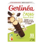 Barre Encas Minceur 2 Chocolats Gerlinea à 6,32 € dans le catalogue Auchan Hypermarché