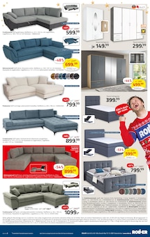 Sofa im aktuellen ROLLER Prospekt (Mönchengladbach) Sofa im ROLLER Prospekt "Weihnachtsrabatte zum Fest!" mit 16 Seiten (Mönchengladbach)