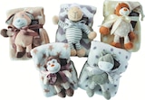 Ensemble plaid + peluche - Supermarchés Match à Strasbourg Ensemble plaid + peluche en promo chez Supermarchés Match Strasbourg à 7,49 €