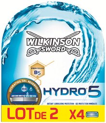 Carrefour Market Vannes - Lames hydro 5 sword Promo Lames hydro 5 sword dans le catalogue Carrefour Market "La rentrée encore moins chère" à Vannes