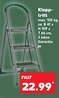 Kaufland Obere Roggenmühle - Klapptritt Angebot im Prospekt Klapptritt bei Kaufland im Obere Roggenmühle Prospekt für 22,99 €