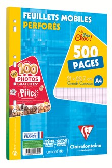 Feuillets mobiles et copies doubles - Office DEPOT à Toulouse Feuillets mobiles et copies doubles en promo chez Office DEPOT Toulouse à 3,99 €