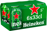 BIÈRE BLONDE HEINEKEN - HEINEKEN en promo chez Auchan Hypermarché Poitiers à 3,83 €