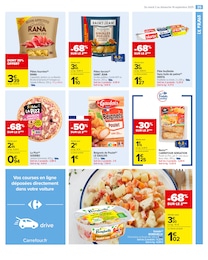 Prix et réduction Sodebo dans le prospectus Carrefour Market en cours Offre Sodebo dans le catalogue Carrefour Market du moment à la page 37