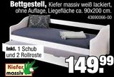 tejo's SB Lagerkauf - Bettgestell Angebot im Prospekt Bettgestell bei tejo's SB Lagerkauf im Prospekt "" für 149,99 €