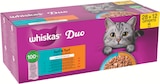 Pâtée pour chat adulte Duo Terre et Mer en gelée - WHISKAS à 10,70 € dans le catalogue Intermarché Hyper