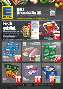 Aktueller EDEKA Prospekt "Wir lieben Lebensmittel!" Seite 1 von 28 Seiten für Faulbach