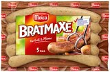 Bratmaxe Käse Bratwurst oder Bratmaxe Angebote von Meica bei REWE Dachau für 3,79 €