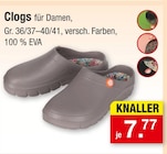 Clogs für Damen Angebote bei Zimmermann Bremen für 7,77 €