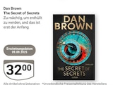 The Secret of Secrets im Angebot bei GLOBUS in Frechen The Secret of Secrets Angebote von Dan Brown bei GLOBUS Frechen für 32,00 €