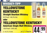 Straight Bourbon Whiskey Angebote von Yellowstone Kentucky bei EDEKA Hamburg für 44,99 €