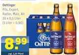 Pils Angebote von Oettinger bei Getränke Arena Witten für 8,99 €