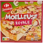 Pizza moelleuse surgelée - CARREFOUR SENSATION en promo chez Carrefour Garges-lès-Gonesse à 3,25 €