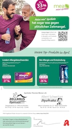 mea - meine apotheke Prospekt für Schenkenzell mit 4 Seiten mea - meine apotheke Prospekt für Schenkenzell: "Unsere April-Angebote", 4 Seiten, 01.04.2026 - 30.04.2026