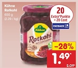 Rotkohl von Kühne für 1,49 € bei Netto Marken-Discount im Angebot Rotkohl von Kühne im aktuellen Netto Marken-Discount Prospekt