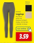 Leggings von esmarа für 3,59 € bei Lidl im Angebot Leggings von esmarа im aktuellen Lidl Prospekt