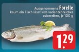 Aktuelles Forelle Angebot bei E center in Mönchengladbach ab 1,29 €