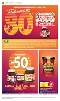 Promo Nutella dans le catalogue Intermarché du moment à la page 2