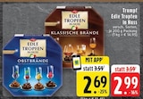 Edle Tropfen in Nuss Klassische Brände Angebote von Trumpf bei EDEKA Mönchengladbach für 2,69 €
